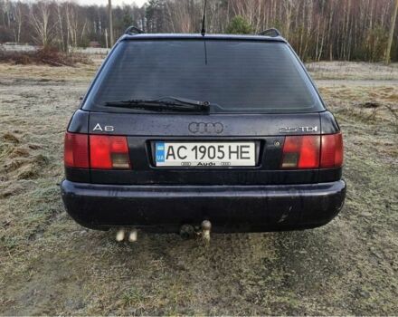 Синий Ауди А6, объемом двигателя 2.5 л и пробегом 555 тыс. км за 2850 $, фото 3 на Automoto.ua