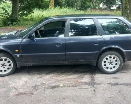 Синий Ауди А6, объемом двигателя 2.5 л и пробегом 563 тыс. км за 2800 $, фото 11 на Automoto.ua