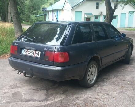 Синий Ауди А6, объемом двигателя 2.5 л и пробегом 563 тыс. км за 2800 $, фото 4 на Automoto.ua