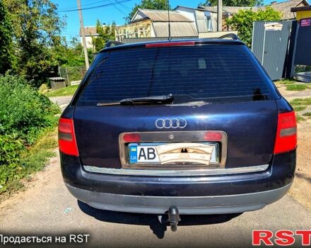 Синий Ауди А6, объемом двигателя 2.5 л и пробегом 342 тыс. км за 3500 $, фото 1 на Automoto.ua