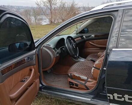 Синий Ауди А6, объемом двигателя 2.5 л и пробегом 252 тыс. км за 4300 $, фото 4 на Automoto.ua