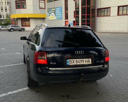 Синий Ауди А6, объемом двигателя 2.5 л и пробегом 330 тыс. км за 3950 $, фото 3 на Automoto.ua