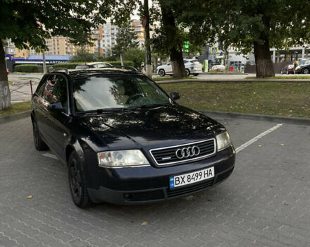 Синий Ауди А6, объемом двигателя 2.5 л и пробегом 330 тыс. км за 3950 $, фото 1 на Automoto.ua