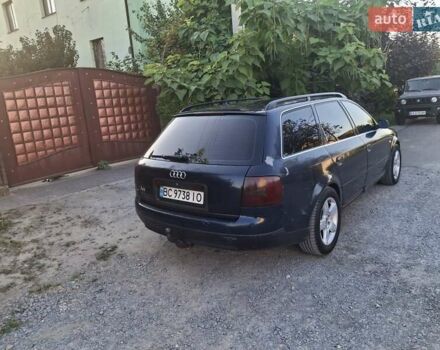 Синий Ауди А6, объемом двигателя 2.5 л и пробегом 440 тыс. км за 2800 $, фото 8 на Automoto.ua