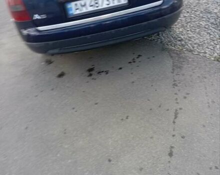 Синий Ауди А6, объемом двигателя 2.5 л и пробегом 388 тыс. км за 2700 $, фото 3 на Automoto.ua