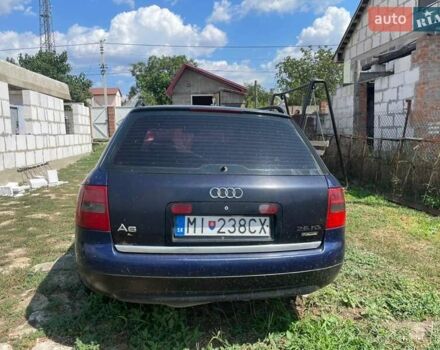 Синій Ауді А6, об'ємом двигуна 2.5 л та пробігом 400 тис. км за 1500 $, фото 1 на Automoto.ua
