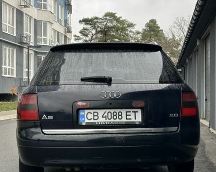 Синий Ауди А6, объемом двигателя 2.8 л и пробегом 476 тыс. км за 3400 $, фото 4 на Automoto.ua