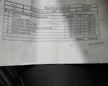 Синий Ауди А6, объемом двигателя 2.4 л и пробегом 70 тыс. км за 3200 $, фото 12 на Automoto.ua