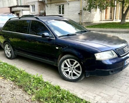 Синий Ауди А6, объемом двигателя 2.5 л и пробегом 350 тыс. км за 2599 $, фото 2 на Automoto.ua