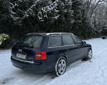 Синий Ауди А6, объемом двигателя 2.5 л и пробегом 370 тыс. км за 2200 $, фото 1 на Automoto.ua