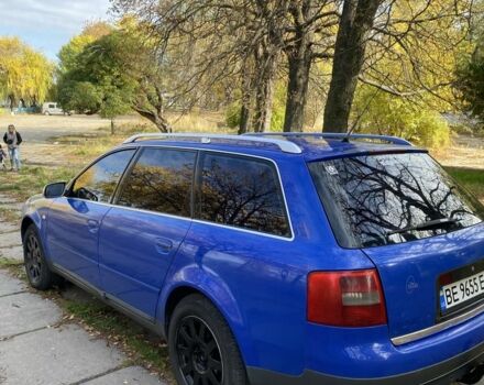 Синий Ауди А6, объемом двигателя 2.5 л и пробегом 406 тыс. км за 4000 $, фото 2 на Automoto.ua