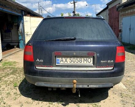 Синий Ауди А6, объемом двигателя 2.4 л и пробегом 390 тыс. км за 2700 $, фото 2 на Automoto.ua