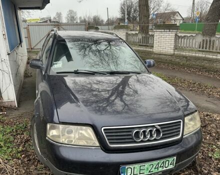 Синий Ауди А6, объемом двигателя 1.9 л и пробегом 258 тыс. км за 1800 $, фото 1 на Automoto.ua