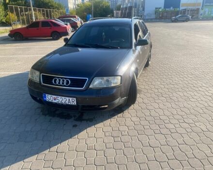 Синий Ауди А6, объемом двигателя 2.5 л и пробегом 392 тыс. км за 2300 $, фото 1 на Automoto.ua