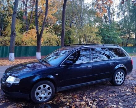 Синий Ауди А6, объемом двигателя 2.5 л и пробегом 348 тыс. км за 3700 $, фото 2 на Automoto.ua