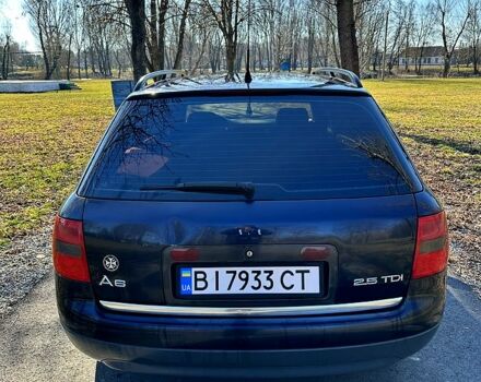 Синий Ауди А6, объемом двигателя 2.5 л и пробегом 350 тыс. км за 2650 $, фото 2 на Automoto.ua