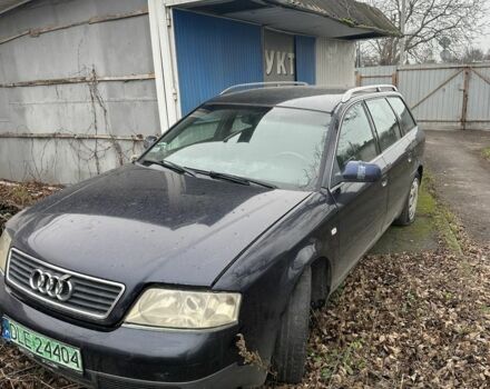 Синий Ауди А6, объемом двигателя 1.9 л и пробегом 258 тыс. км за 1800 $, фото 3 на Automoto.ua