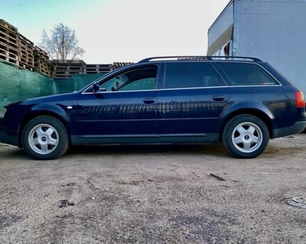 Синий Ауди А6, объемом двигателя 2.5 л и пробегом 315 тыс. км за 3850 $, фото 16 на Automoto.ua