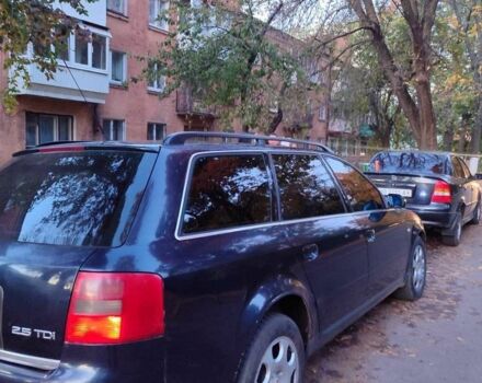 Синий Ауди А6, объемом двигателя 2.5 л и пробегом 348 тыс. км за 3700 $, фото 4 на Automoto.ua