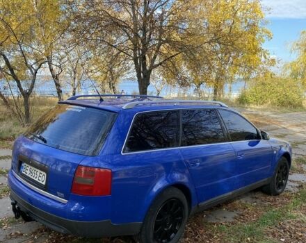Синий Ауди А6, объемом двигателя 2.5 л и пробегом 406 тыс. км за 4000 $, фото 3 на Automoto.ua