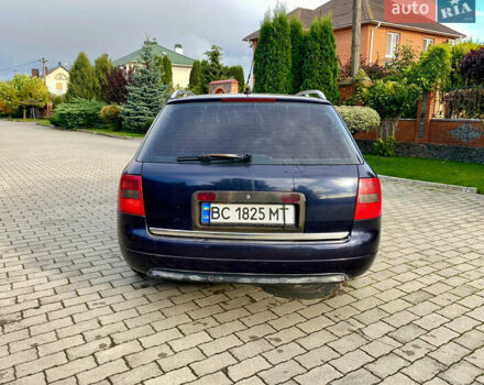 Синий Ауди А6, объемом двигателя 2.5 л и пробегом 330 тыс. км за 3800 $, фото 3 на Automoto.ua