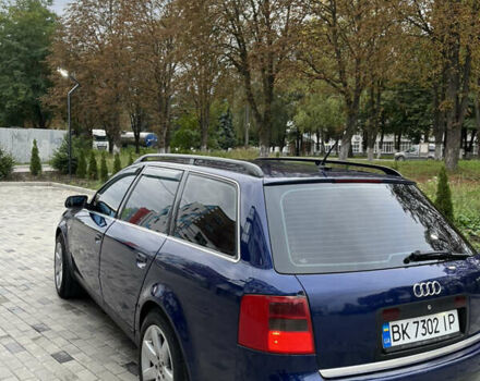 Синий Ауди А6, объемом двигателя 2.5 л и пробегом 450 тыс. км за 4300 $, фото 2 на Automoto.ua