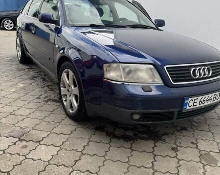 Синий Ауди А6, объемом двигателя 2.5 л и пробегом 325 тыс. км за 4800 $, фото 2 на Automoto.ua