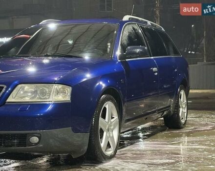 Синий Ауди А6, объемом двигателя 2.5 л и пробегом 290 тыс. км за 4000 $, фото 1 на Automoto.ua