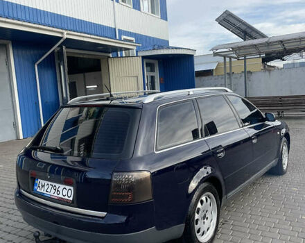 Синий Ауди А6, объемом двигателя 2.5 л и пробегом 275 тыс. км за 3850 $, фото 2 на Automoto.ua