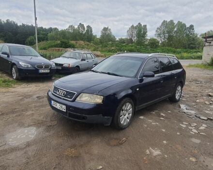 Синий Ауди А6, объемом двигателя 2.5 л и пробегом 400 тыс. км за 1850 $, фото 5 на Automoto.ua