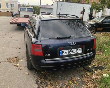 Синий Ауди А6, объемом двигателя 2.5 л и пробегом 477 тыс. км за 4000 $, фото 2 на Automoto.ua