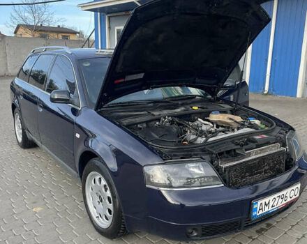 Синий Ауди А6, объемом двигателя 2.5 л и пробегом 275 тыс. км за 3850 $, фото 4 на Automoto.ua