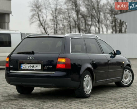 Синий Ауди А6, объемом двигателя 2.5 л и пробегом 300 тыс. км за 3850 $, фото 4 на Automoto.ua