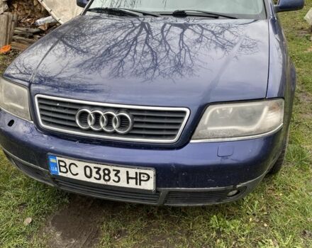 Синий Ауди А6, объемом двигателя 2.5 л и пробегом 340 тыс. км за 2900 $, фото 1 на Automoto.ua