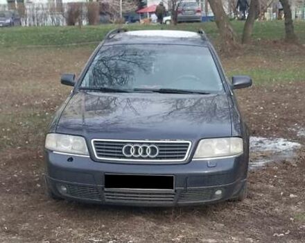 Синий Ауди А6, объемом двигателя 2.5 л и пробегом 338 тыс. км за 4500 $, фото 4 на Automoto.ua