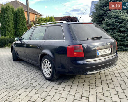 Синий Ауди А6, объемом двигателя 2.5 л и пробегом 330 тыс. км за 3800 $, фото 2 на Automoto.ua