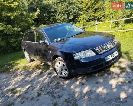 Синий Ауди А6, объемом двигателя 2.5 л и пробегом 355 тыс. км за 4000 $, фото 8 на Automoto.ua