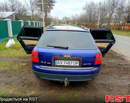 Синий Ауди А6, объемом двигателя 2.5 л и пробегом 435 тыс. км за 4000 $, фото 6 на Automoto.ua