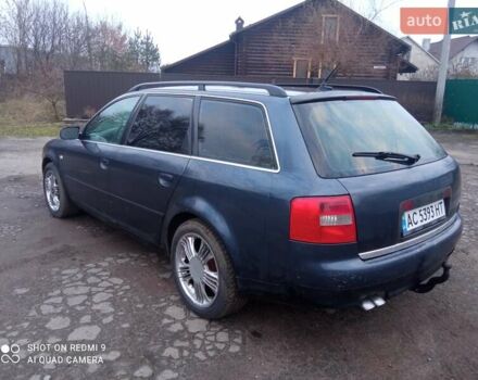 Синий Ауди А6, объемом двигателя 2.5 л и пробегом 350 тыс. км за 3200 $, фото 12 на Automoto.ua