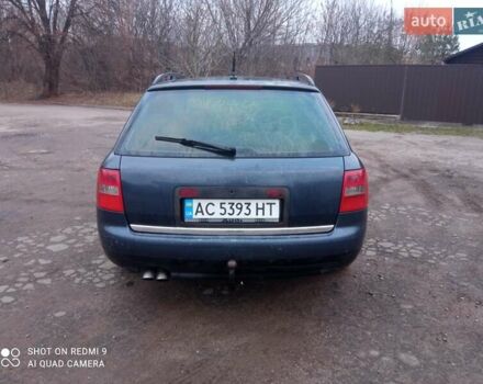 Синий Ауди А6, объемом двигателя 2.5 л и пробегом 350 тыс. км за 3200 $, фото 11 на Automoto.ua