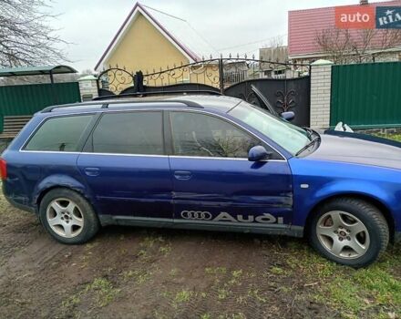 Синий Ауди А6, объемом двигателя 2.5 л и пробегом 435 тыс. км за 4000 $, фото 10 на Automoto.ua