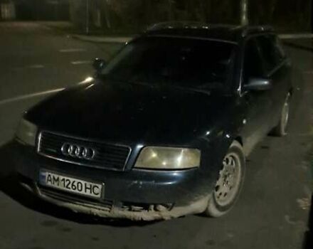 Синий Ауди А6, объемом двигателя 2.5 л и пробегом 392 тыс. км за 2900 $, фото 2 на Automoto.ua