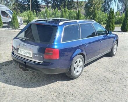 Синий Ауди А6, объемом двигателя 2.5 л и пробегом 320 тыс. км за 4500 $, фото 6 на Automoto.ua