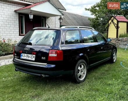 Синий Ауди А6, объемом двигателя 2.4 л и пробегом 368 тыс. км за 4499 $, фото 5 на Automoto.ua
