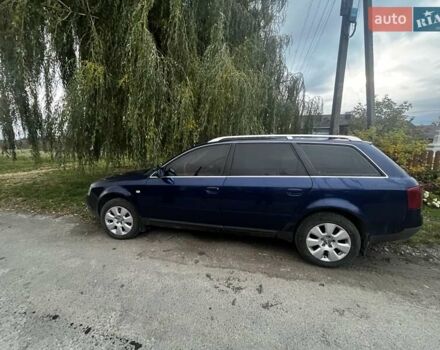 Синий Ауди А6, объемом двигателя 2.5 л и пробегом 356 тыс. км за 4600 $, фото 10 на Automoto.ua