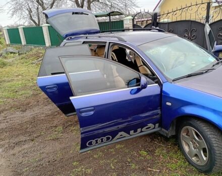 Синий Ауди А6, объемом двигателя 2.5 л и пробегом 435 тыс. км за 4000 $, фото 2 на Automoto.ua