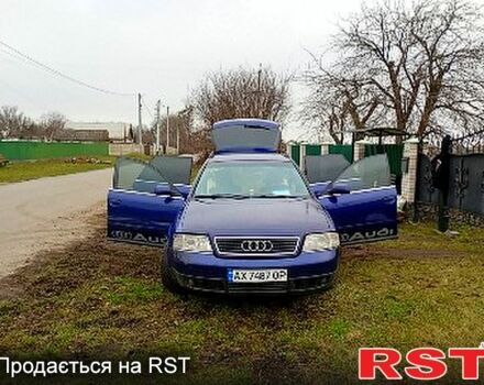 Синий Ауди А6, объемом двигателя 2.5 л и пробегом 435 тыс. км за 4000 $, фото 1 на Automoto.ua