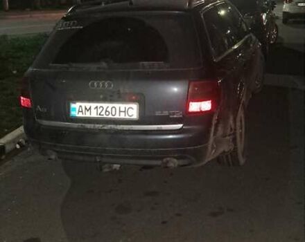 Синий Ауди А6, объемом двигателя 2.5 л и пробегом 392 тыс. км за 2900 $, фото 1 на Automoto.ua