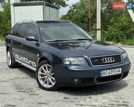 Синий Ауди А6, объемом двигателя 3 л и пробегом 340 тыс. км за 5600 $, фото 1 на Automoto.ua