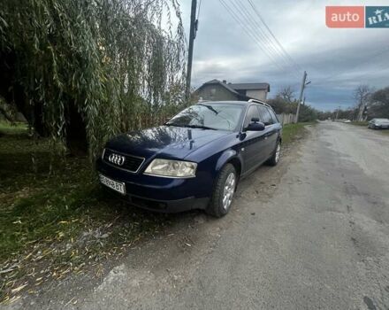 Синий Ауди А6, объемом двигателя 2.5 л и пробегом 356 тыс. км за 4600 $, фото 4 на Automoto.ua
